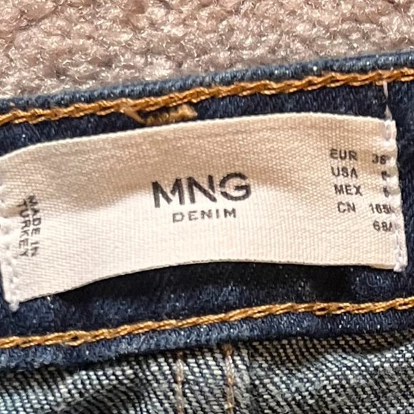 Mango Straight Leg High-waisted Jeans - Picture 4 of 10